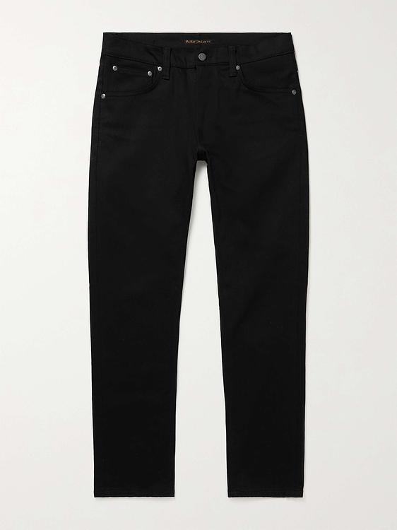 Black jeans from Nudie Jeans