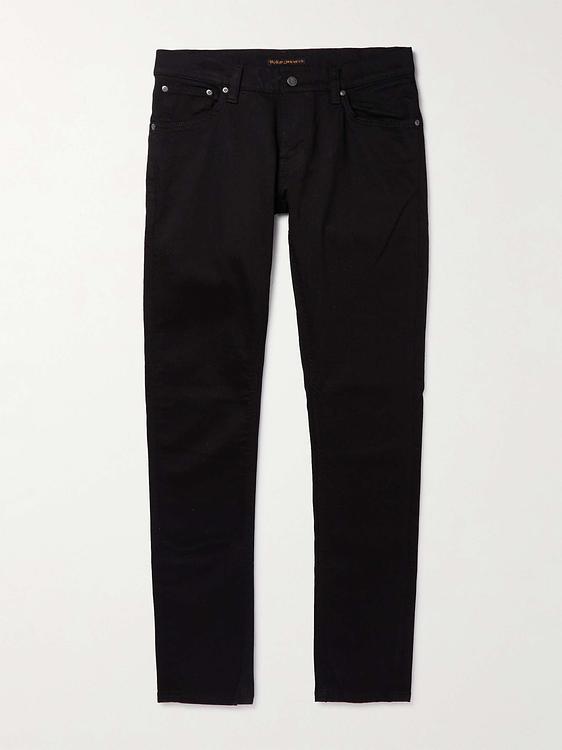 Black jeans from Nudie Jeans