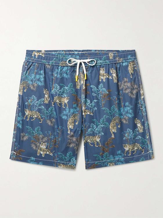 Blue swim shorts from Hartford