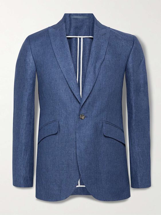 Dark blue suit jacket from Favourbrook
