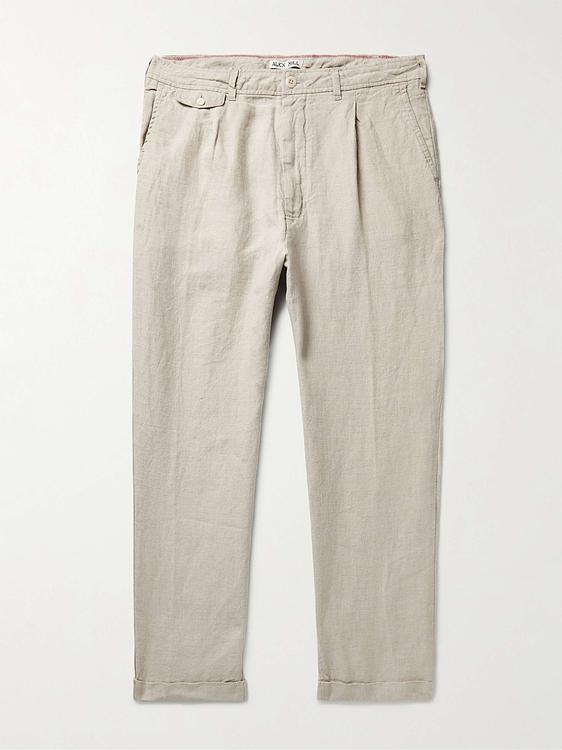 Beige chinos from Alex Mill