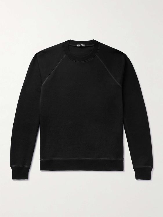Black sweatshirt from Tom Ford