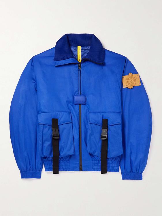 Blue casual jacket from Moncler Genius