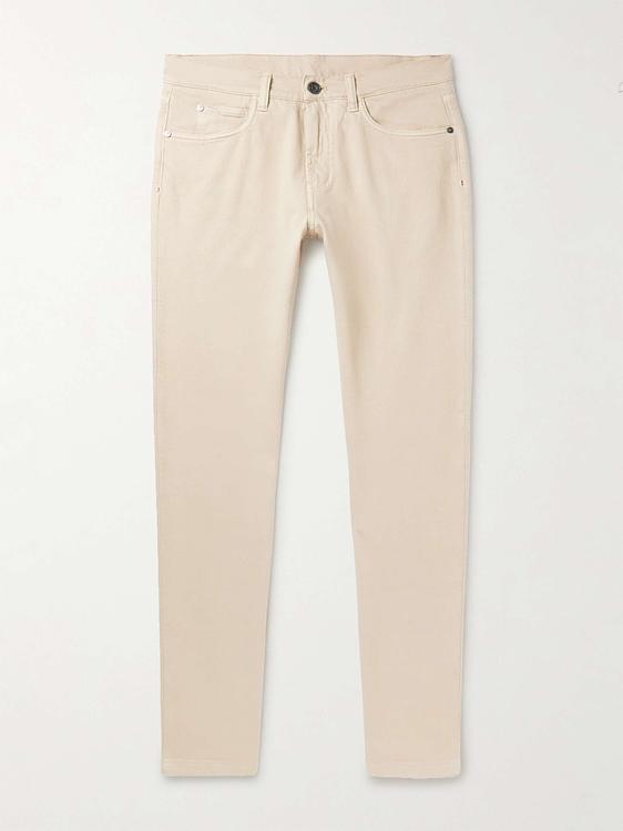 Beige jeans from Loro Piana