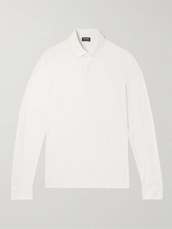 White casual shirt from Zegna