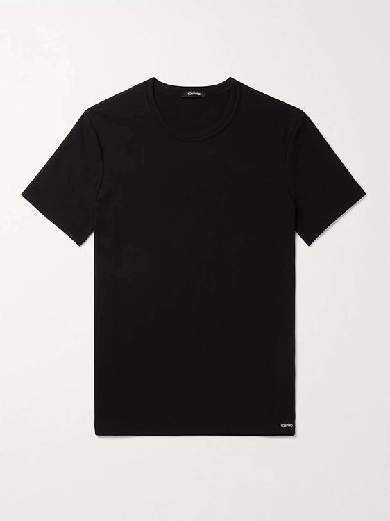 Black t-shirt from Tom Ford