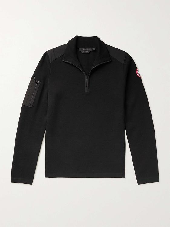 Black half-zip from Canada Goose
