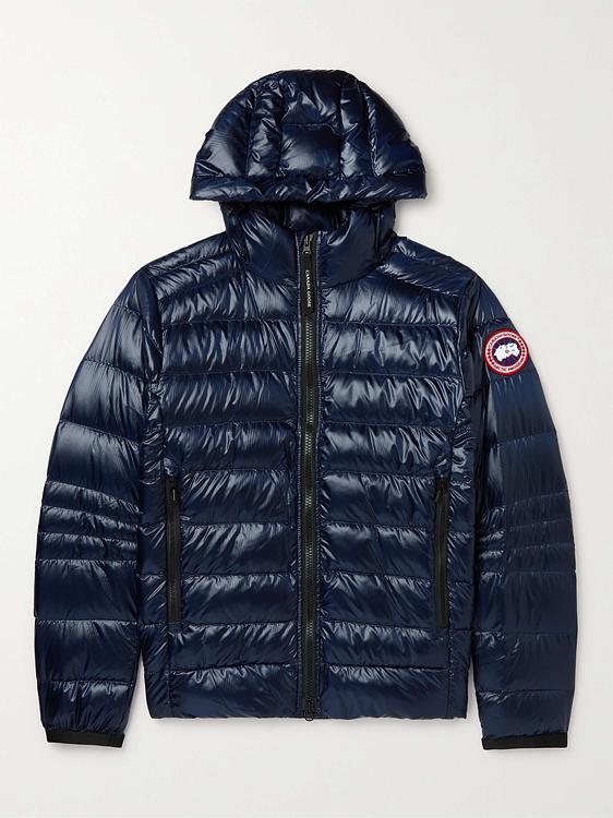 Dark blue down jacket from Canada Goose