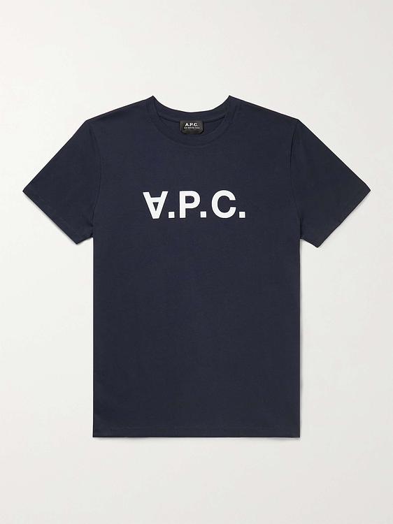 Print dark grey t-shirt from A.P.C
