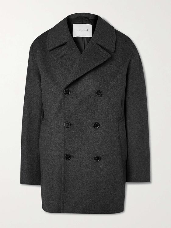 Dark grey coat from Mackintosh