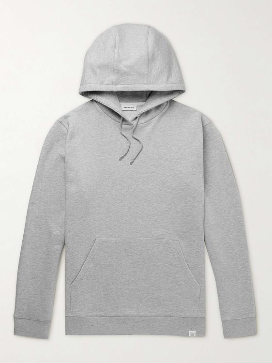 Grey hooded sweatshirt from Norse Projects