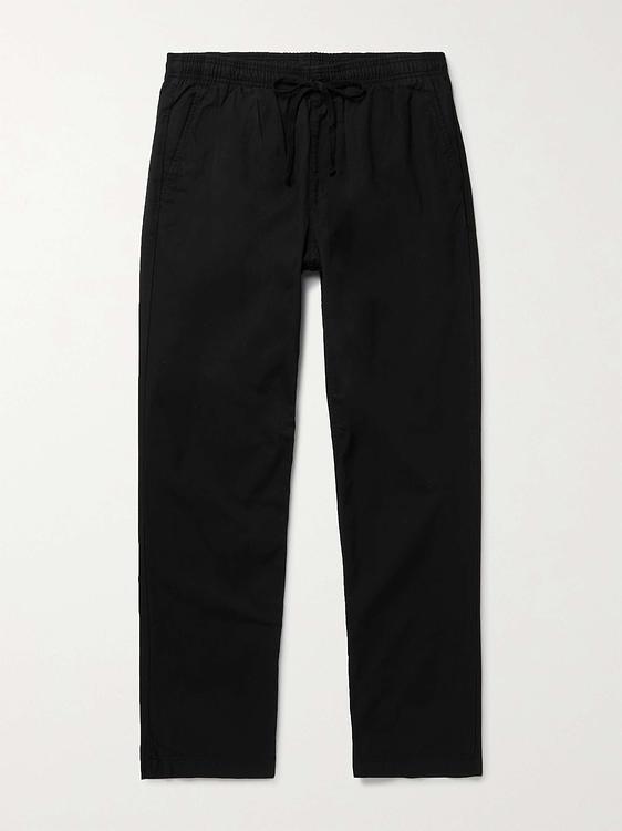 Black drawstring trousers from Save Khaki United