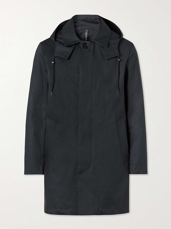 Dark grey trench coat from Mackintosh