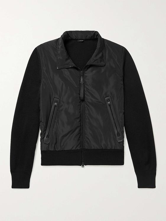 Black half-zip from Tom Ford