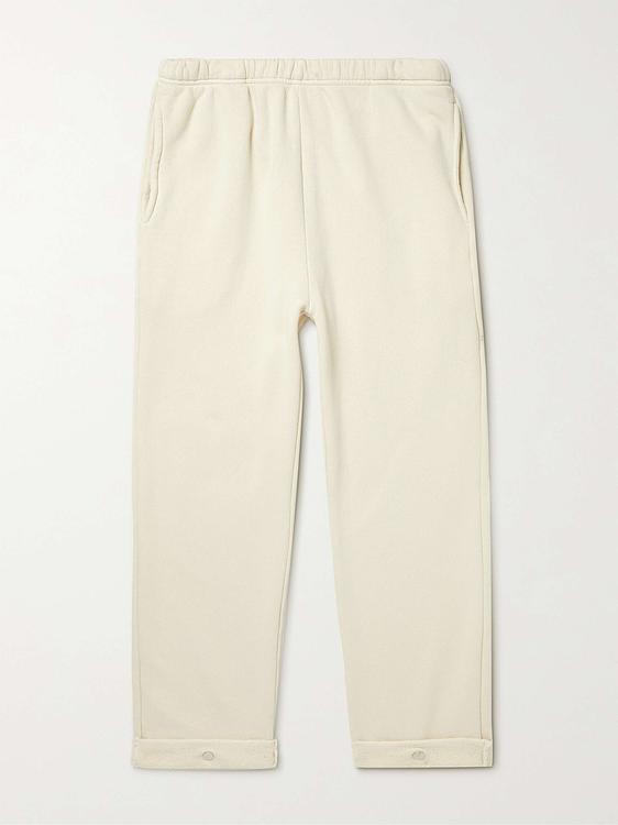 White sweatpants from Les Tien