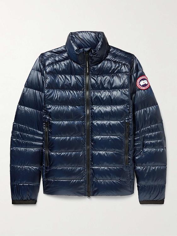 Dark blue down jacket from Canada Goose