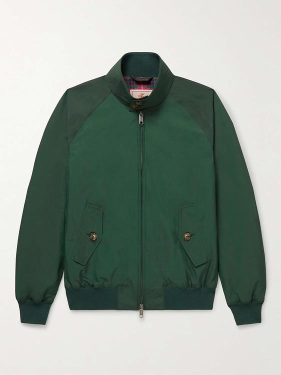 Dark green casual jacket from Baracuta