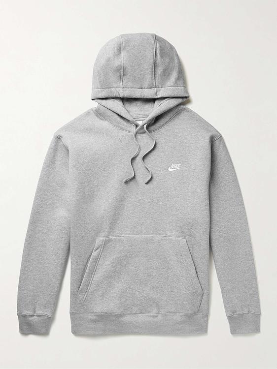 Grey hooded sweatshirt from Nike