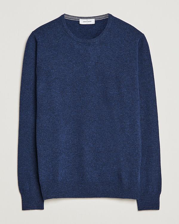Dark blue sweater from Gran Sasso