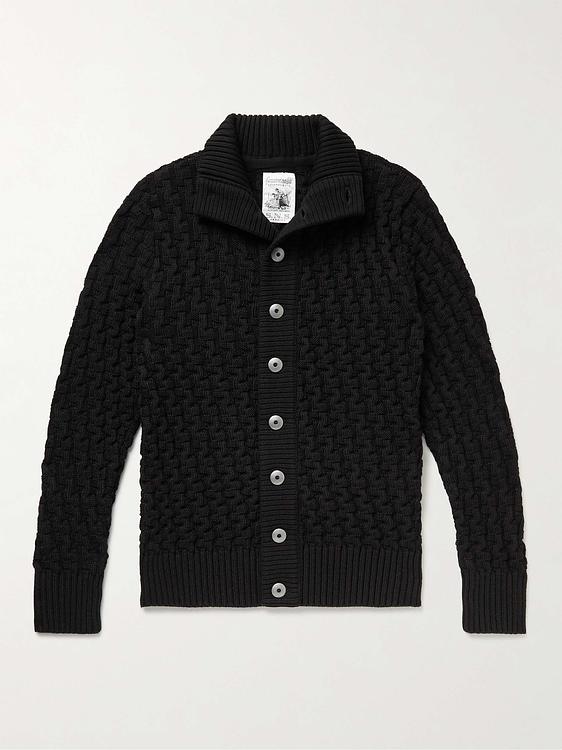 Black cardigan from S.N.S. Herning