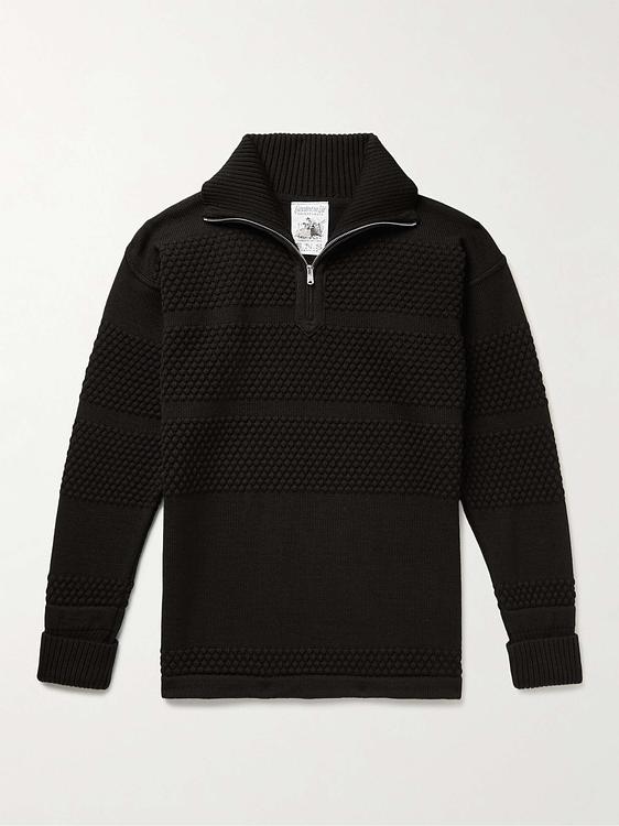 Black half-zip from S.N.S. Herning