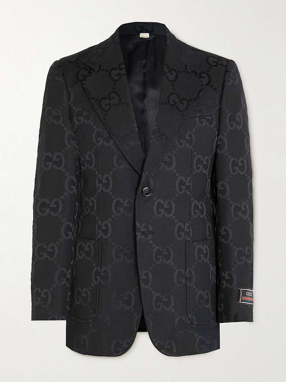 Black blazer from Gucci