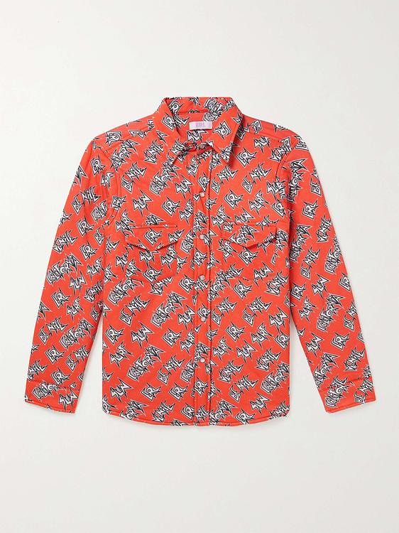 Red casual shirt from RRL