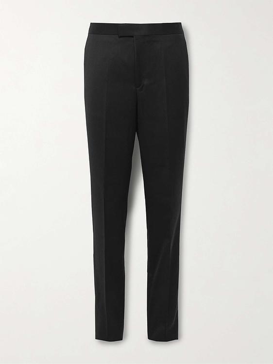 Black tuxedo trousers from Favourbrook