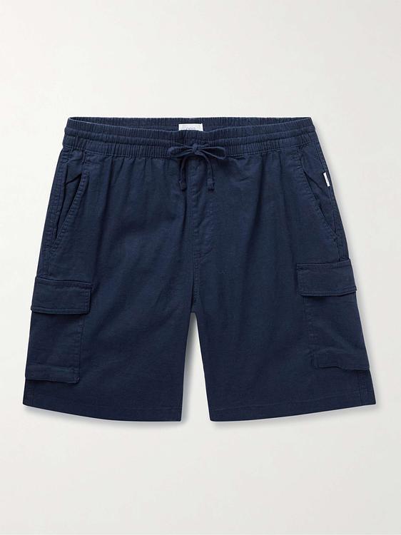 Dark blue cargo shorts from Onia