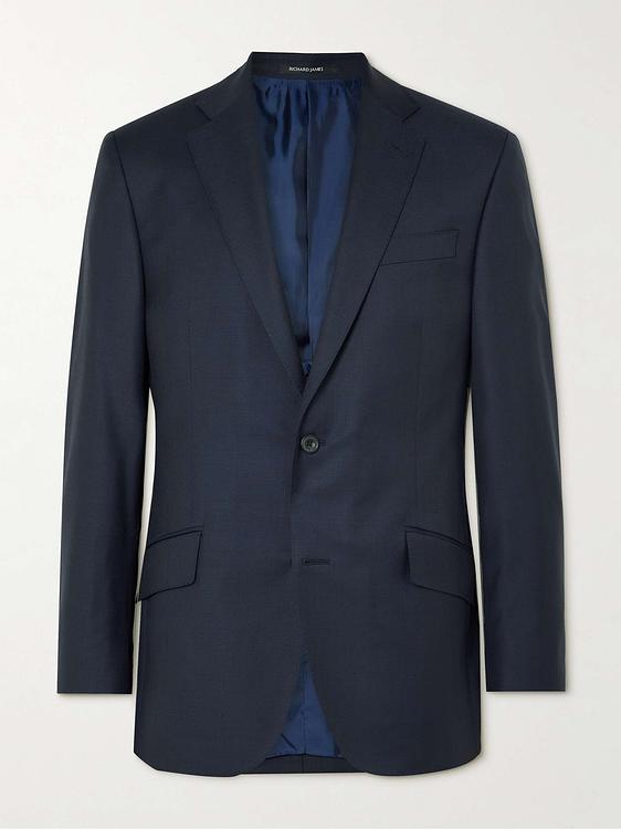 Black suit jacket from Richard James