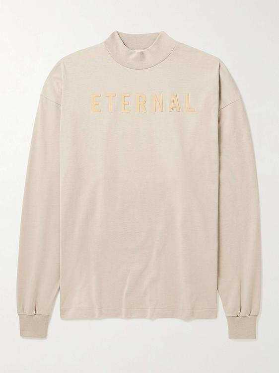 Print beige long sleeve t-shirt from Fear Of God