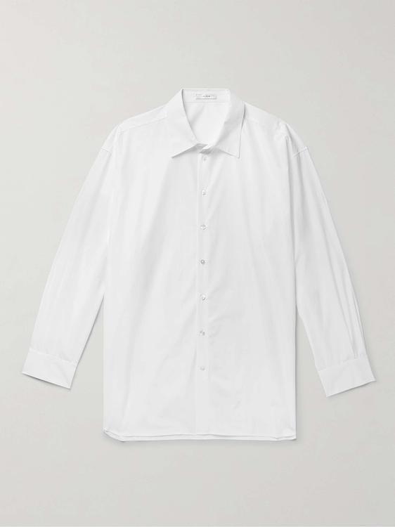 White casual shirt from The Row