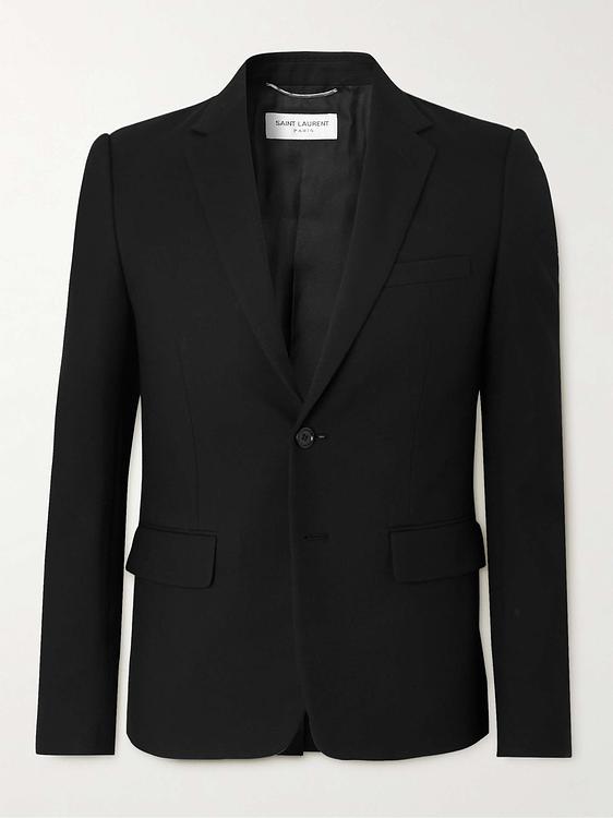 Black blazer from Saint Laurent