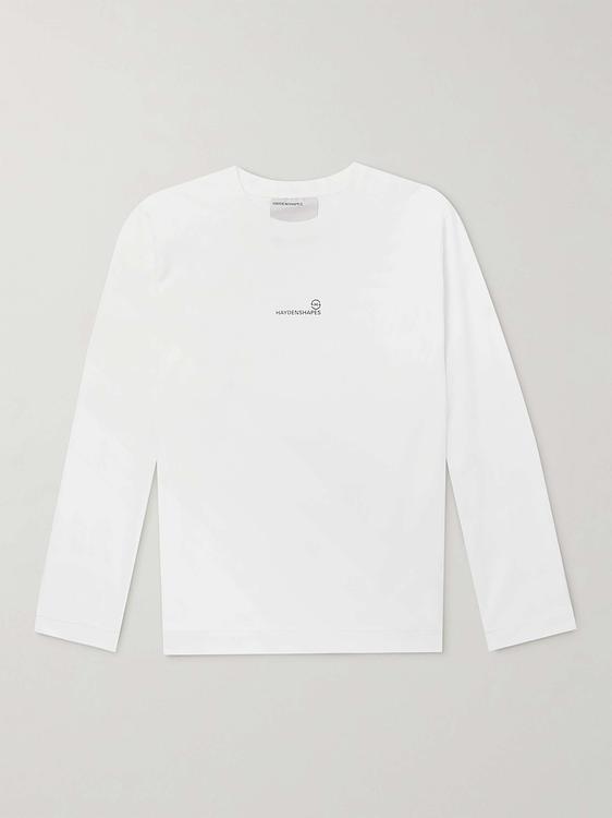 White long sleeve t-shirt from Haydenshapes