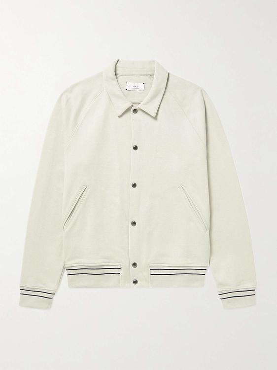 White bomber jacket from Mr P.
