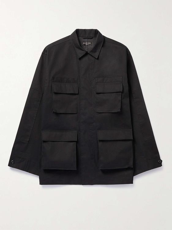 Black overshirt from Balenciaga