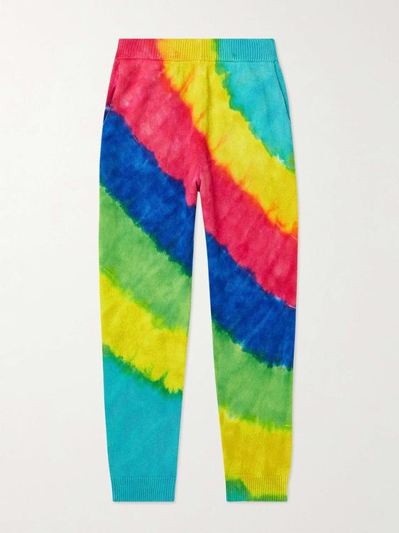 Multicolor sweatpants from The Elder Statesman
