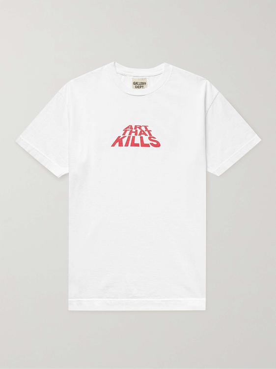 Print white t-shirt from Gallery Dept.