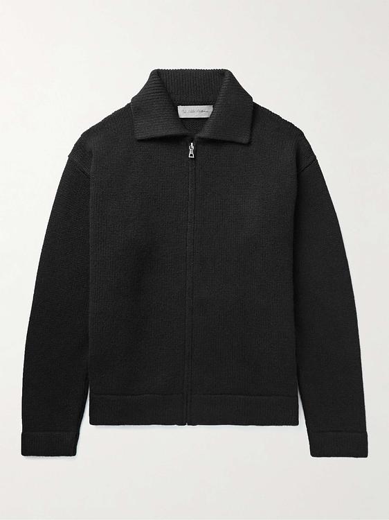 Black half-zip from The Elder Statesman