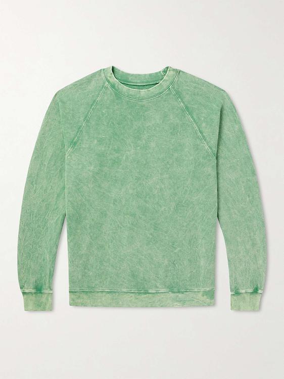 Green sweatshirt from Les Tien