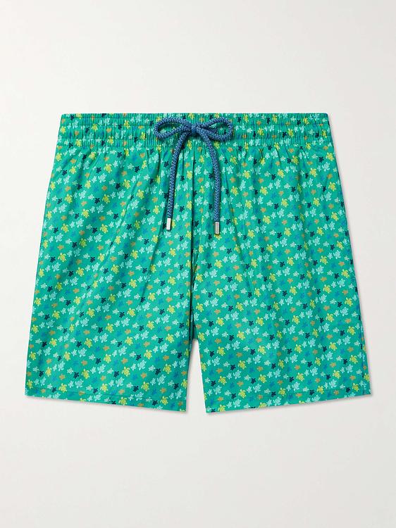 Teal swim shorts from Vilebrequin