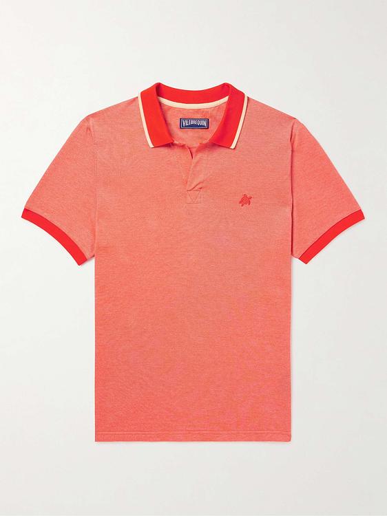 Red short sleeve polo shirt from Vilebrequin