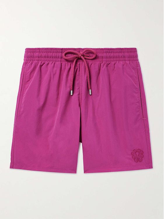 Dark red swim shorts from Vilebrequin