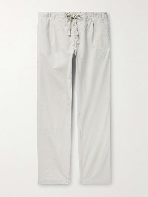 Grey drawstring trousers from Hartford