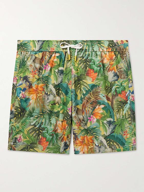 Green swim shorts from Hartford