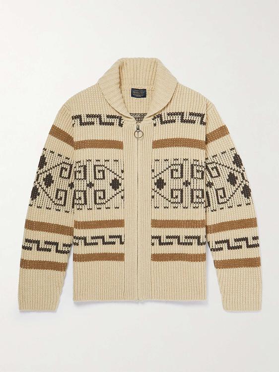 Beige half-zip from Pendleton
