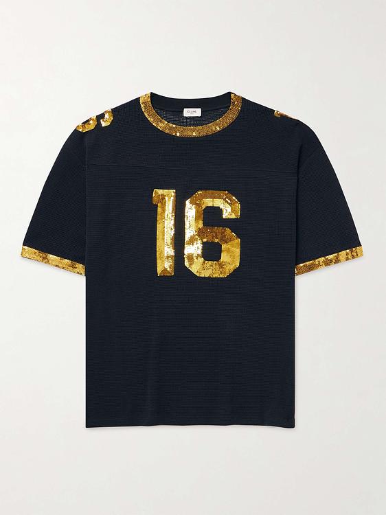 Print black t-shirt from Celine Homme