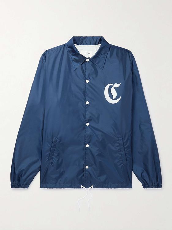 Dark blue casual jacket from Celine Homme