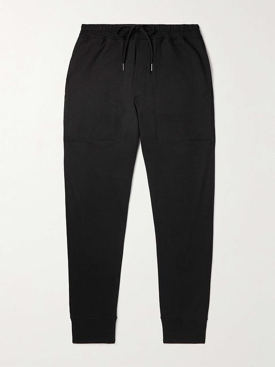 Black sweatpants from Tom Ford