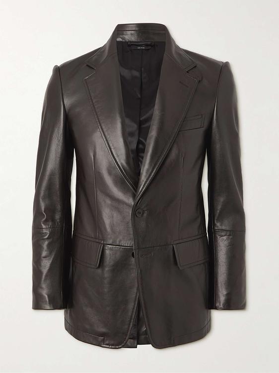 Dark brown blazer from Tom Ford